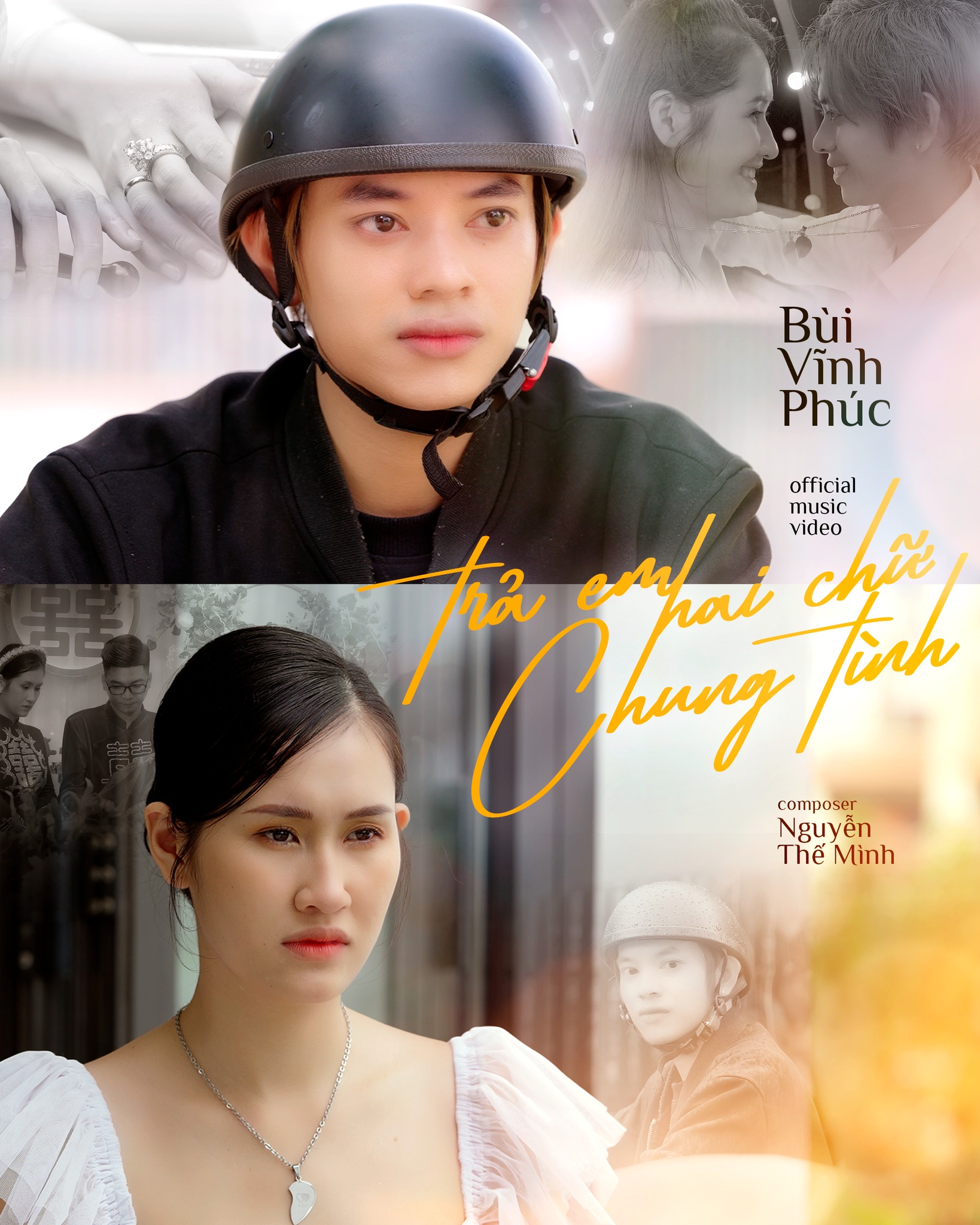 Hình ảnh MV “Trả em&nbsp;hai chữ chung tình” của Bùi Vĩnh Phúc