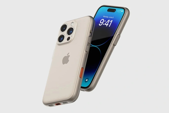 Ảnh concept iPhone 15 Pro.