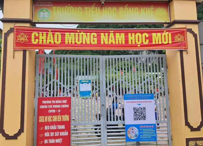 Trường Tiểu học Bồng Khê, nơi thầy N. công tác.