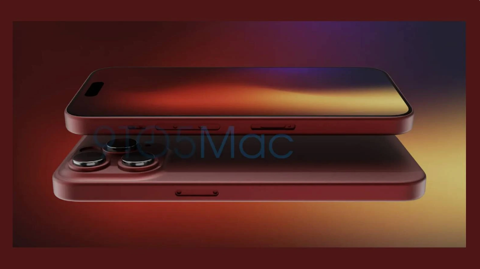 Ảnh concept iPhone 15 Pro với màu sắc mới.