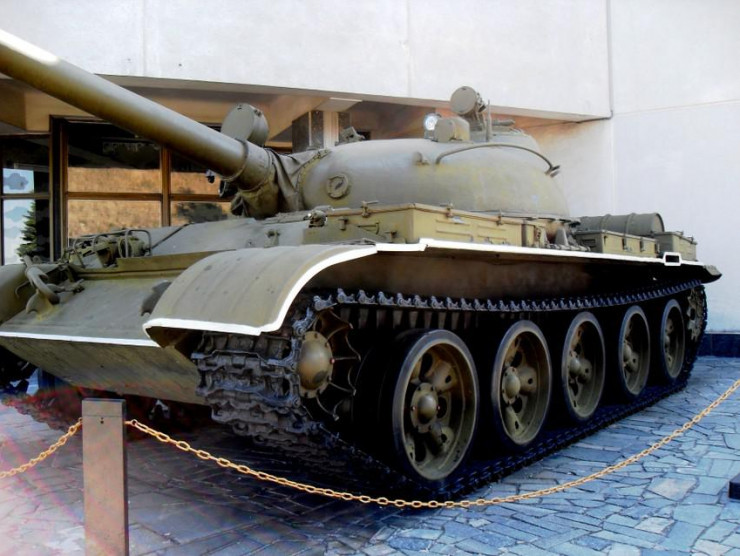 Xe tăng chiến đấu chủ lực T-62 của quân đội Ukraine. Ảnh: Wikimedia Commons