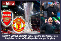 Lộ diện đối thủ của MU tại Europa League: Báo chí Anh lo cho thầy trò Ten Hag