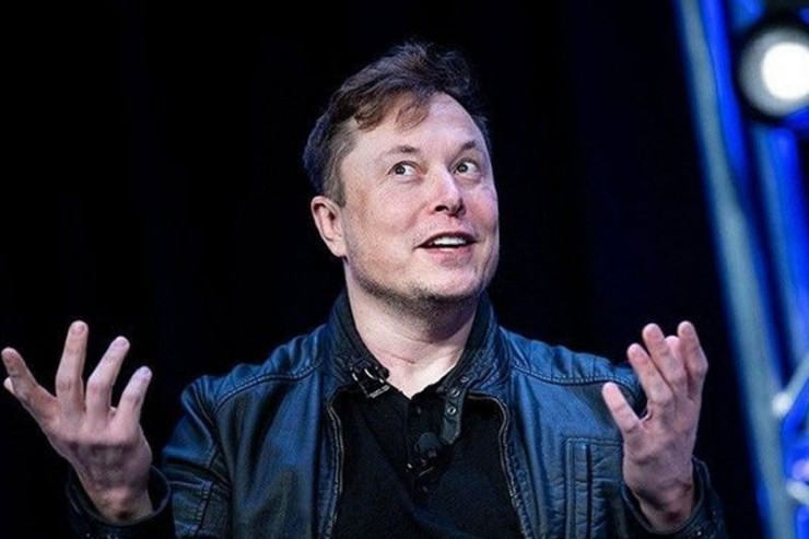 Tỉ phú Elon Musk trong bài phát biểu về internet vệ tinh Starlink ở Mỹ. Ảnh: Philstar.com