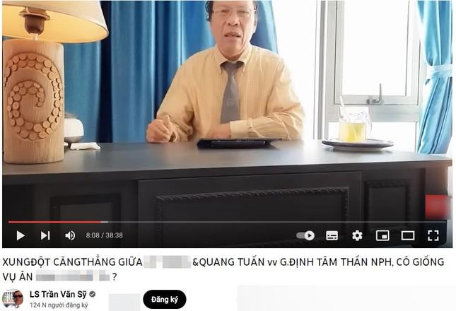 Ông Trần Văn Sỹ trong một video vào ngày 23/2. (Ảnh chụp màn hình)