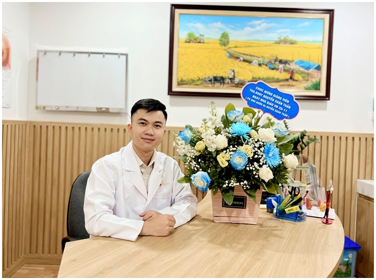 Bác sĩ Xuân Tuấn đã công tác trong ngành y được 7 năm.