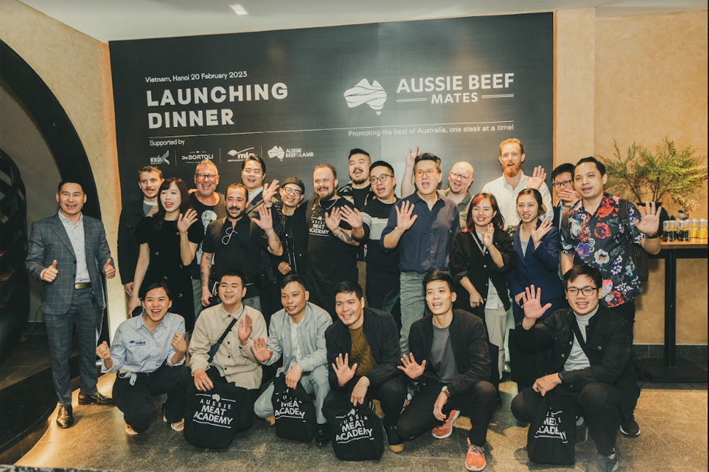 Các đầu bếp, chuyên gia ẩm thực &amp; các bloggers có mặt tại sự kiện ra mắt câu lạc bộ Aussie Beef Mate