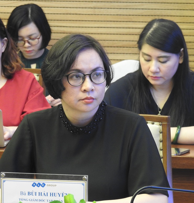 Bà Bùi Hải Huyền từ chức vị trí Tổng giám đốc FLC