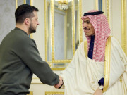 Thế giới - Hoàng tử Ả Rập Saudi bất ngờ tới Kiev gặp ông Zelensky