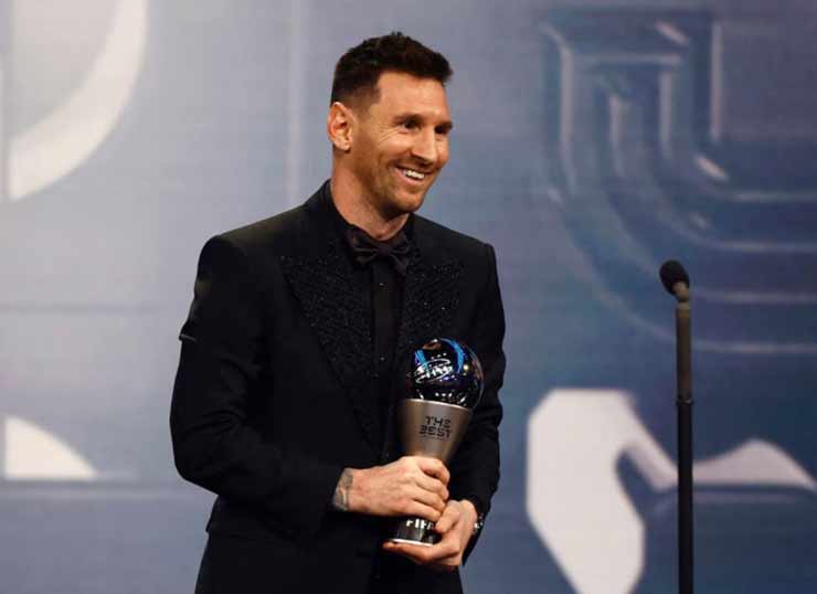 Messi nhận giải The Best