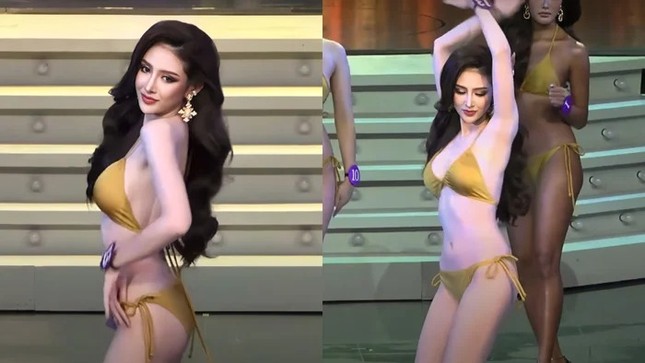 Thí sinh Hoa hậu Hòa bình ở Thái Lan nhảy phản cảm với bikini - 2