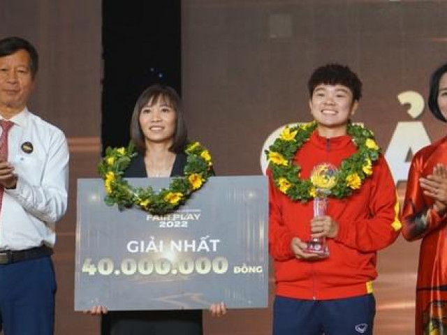 Bóng đá - Huỳnh Như tiếp tục thắng giải Fair Play 2022