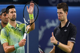 Video tennis Djokovic - Hurkacz: 83 phút chiếm thế thượng phong, đoạt vé bán kết (Dubai Championships)