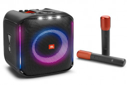 JBL giới thiệu loa karaoke 100W có hiệu ứng đèn ”xập xình” theo nhạc