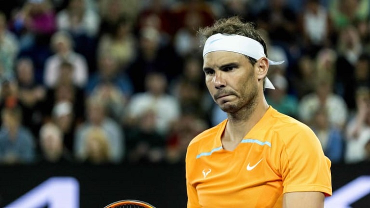 Nadal đang có mùa giải 2023 khó khăn