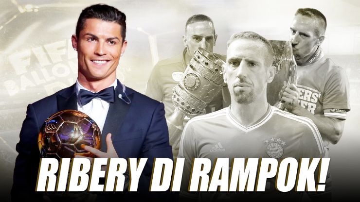 Ribery từng khẳng định, anh bị đánh cắp danh hiệu Quả bóng vàng 2013