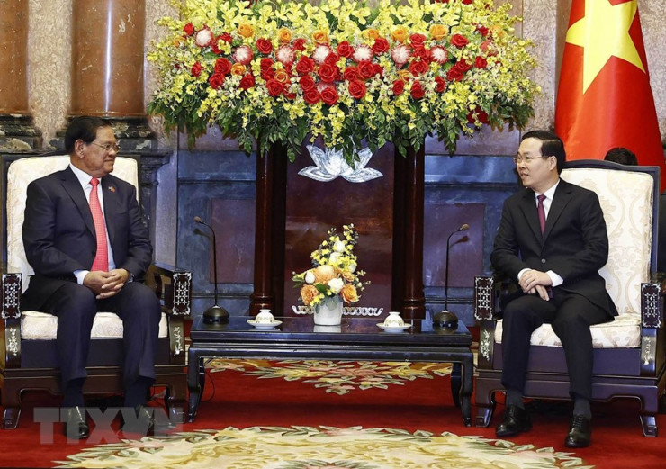 Chủ tịch nước Võ Văn Thưởng tiếp Phó Thủ tướng Campuchia - 3