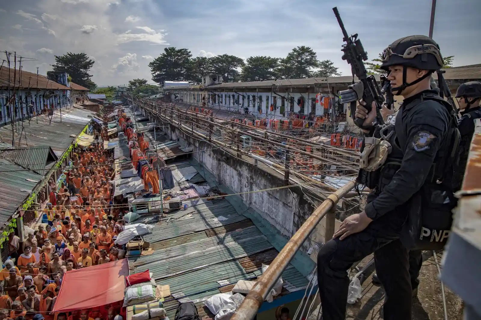 Hạ tầng ở New Bilibid xuống cấp nghiêm trọng (ảnh: Guardian)