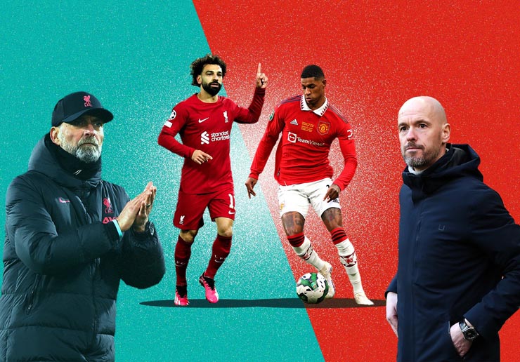 HLV Ten Hag có nhiều bài để tái đấu HLV Klopp