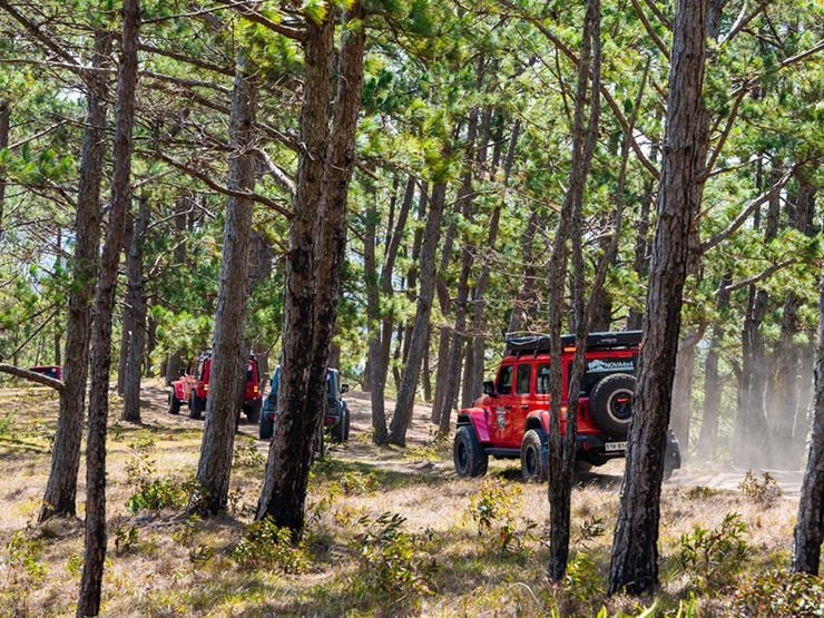 Loạt xe Jeep đọ sức với cung đường đồi dốc tại Đà Lạt - 9