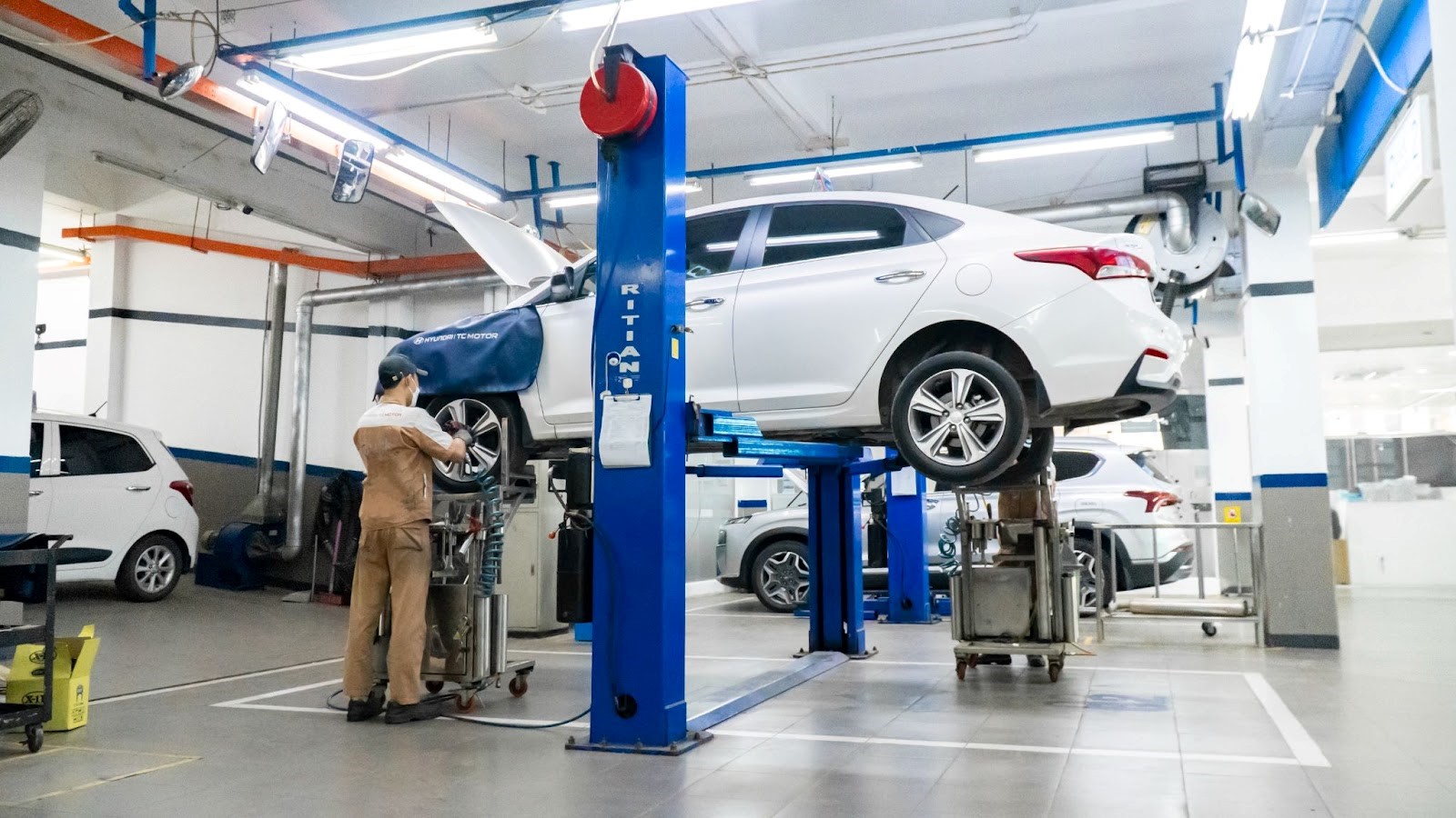 Chuyên nghiệp và tận tâm, xưởng dịch vụ chuẩn 3S toàn cầu Hyundai Ngọc An từng bước chinh phục khách hàng - 1