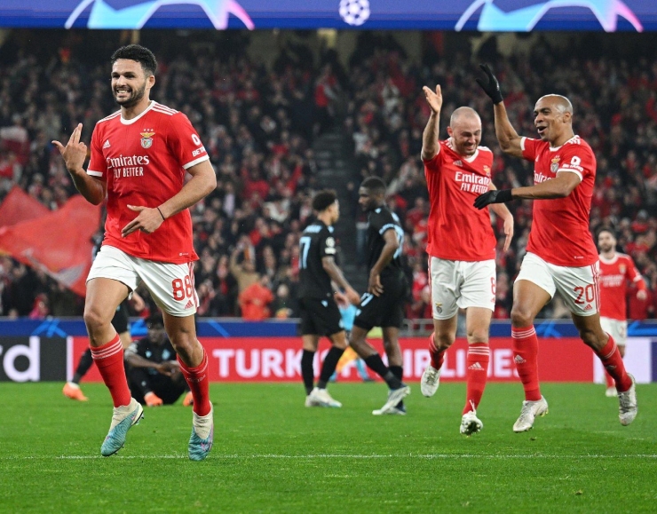 Goncalo Ramos tỏa sáng giúp Benfica giành vé vào tứ kết