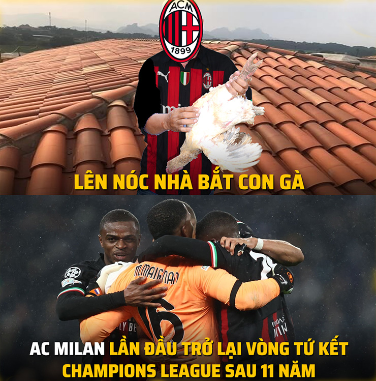 AC Milan trở lại với Tứ kết Cúp C1.