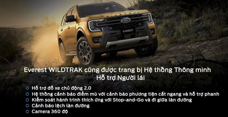 Ford Everest Wildtrak sắp bán tại Việt Nam lộ thông số trang bị - 6