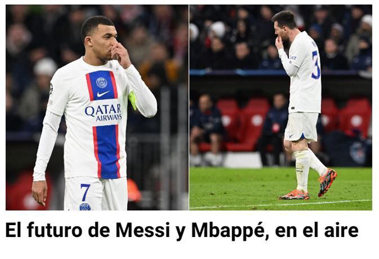 Tờ Sport nghi ngờ Messi hoặc Mbappe sẽ rời PSG hè này