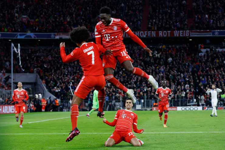Bayern Munich thắng thuyết phục PSG để lần thứ 22 góp mặt ở tứ kết Champions League