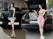 Đời sống Showbiz - Nữ shipper lái Porsche chở hàng, hóa ra là người quen showbiz