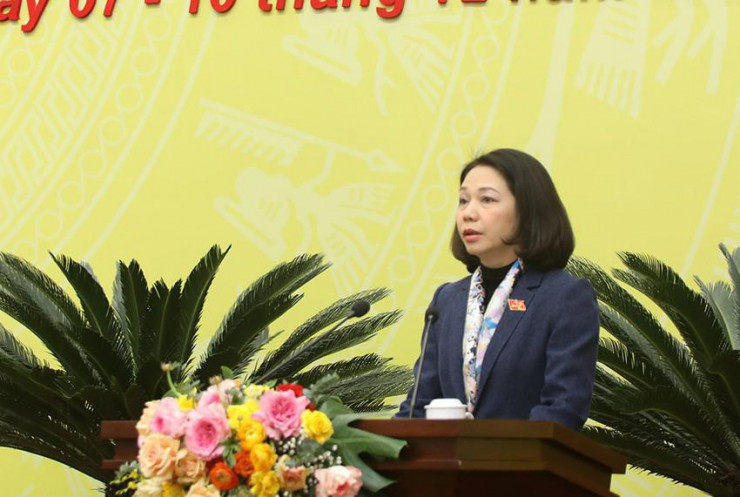 Bà Vũ Thu Hà được bầu giữ chức Phó Chủ tịch UBND TP Hà Nội - 1
