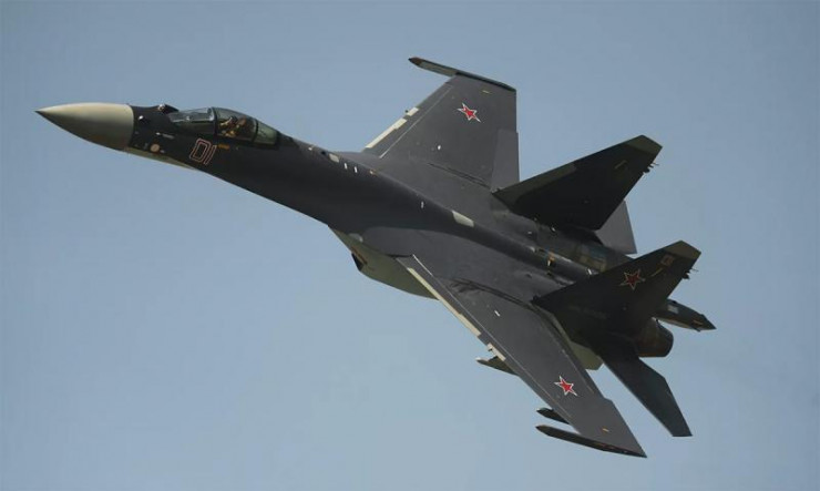Tiêm kích Su-35 của quân đội Nga. Ảnh: BQP Nga
