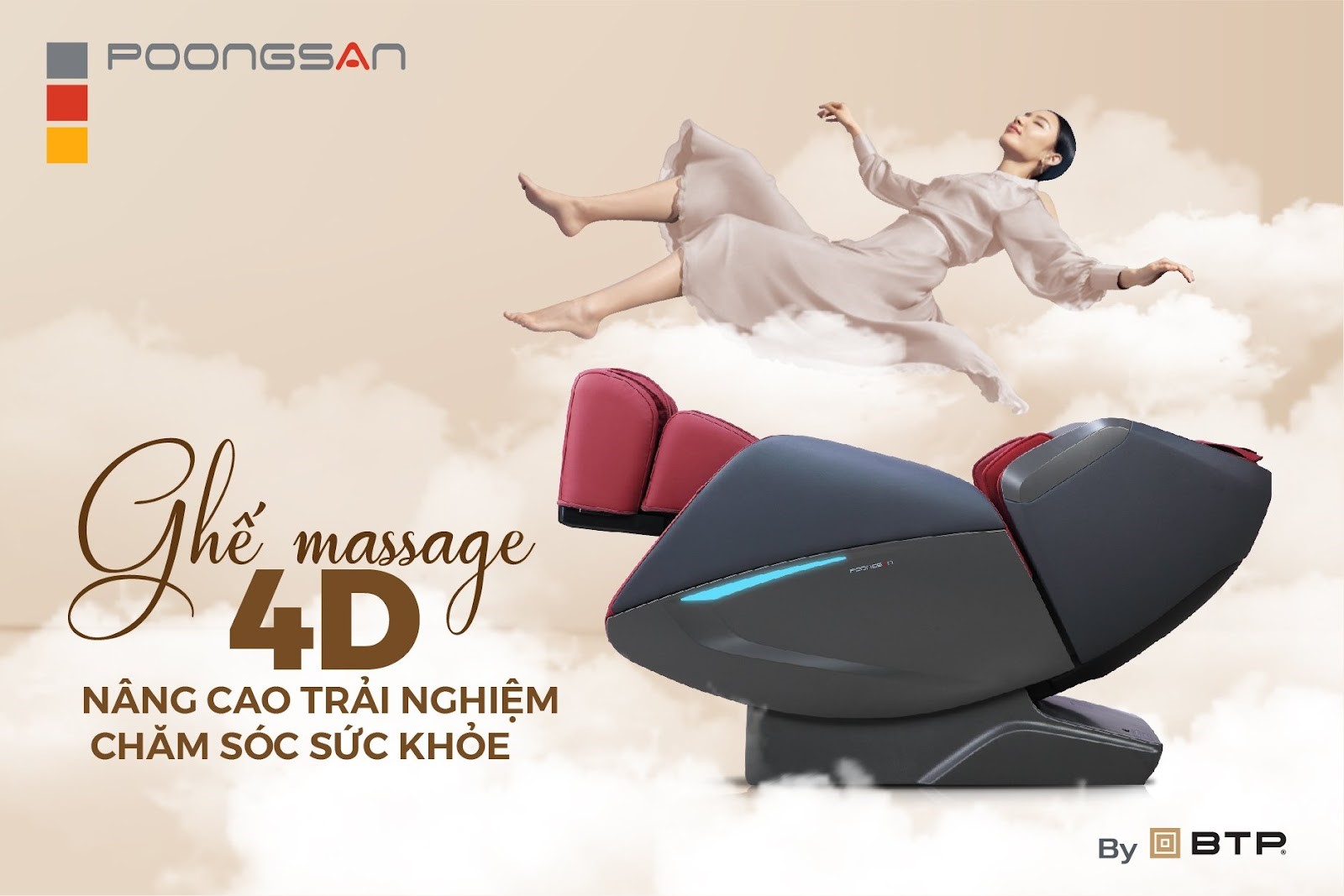 Ghế massage 4D - Nâng cao trải nghiệm chăm sóc sức khỏe - 1