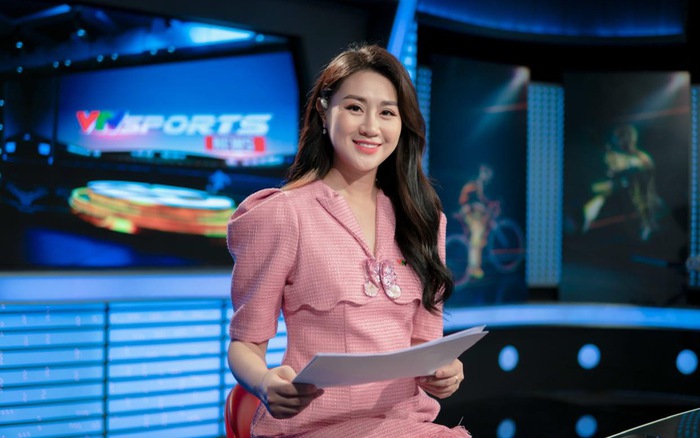 MC Mai Anh dẫn nhiều chương trình thể thao trên VTV