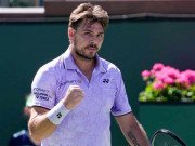 Thể thao - Indian Wells ngày 2: Wawrinka thắng ngày tái xuất, Murray vất vả ngược dòng