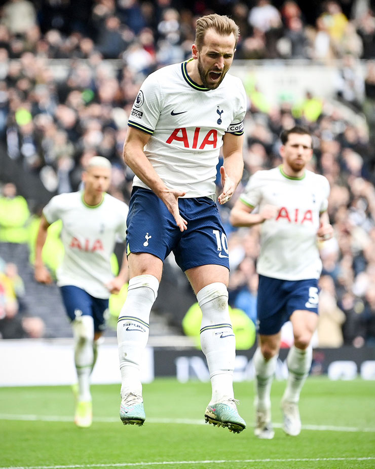 Harry Kane đã có mùa giải thứ 6 ghi từ 20 bàn thắng trở lên ở giải Ngoại hạng Anh trong 9 mùa giải góp mặt tại đây