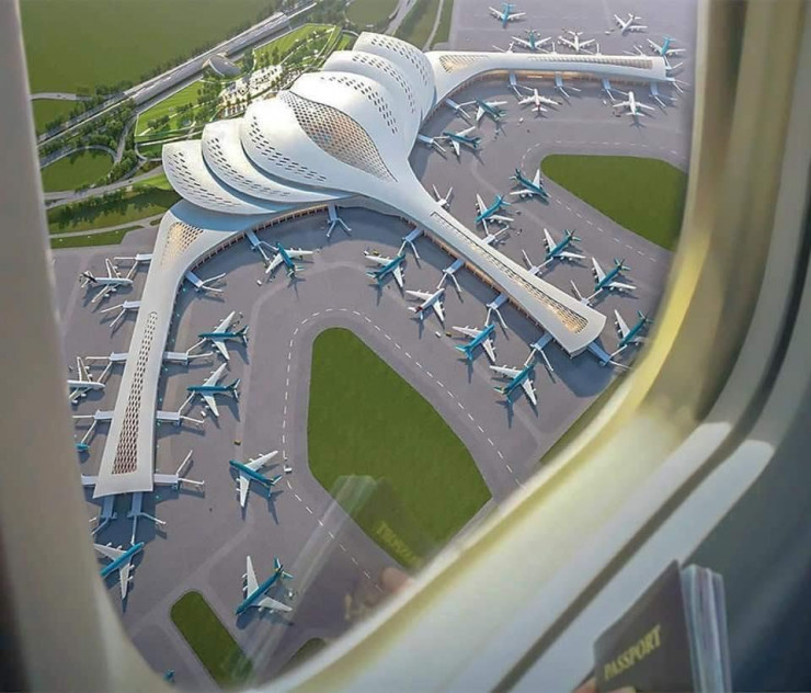 Cận cảnh mô hình sân bay quốc tế Long Thành được hoàn thành năm 2026 - 1