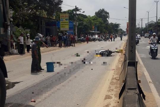 2 người tử nạn trên Quốc lộ 1 ở Quảng Nam - 2