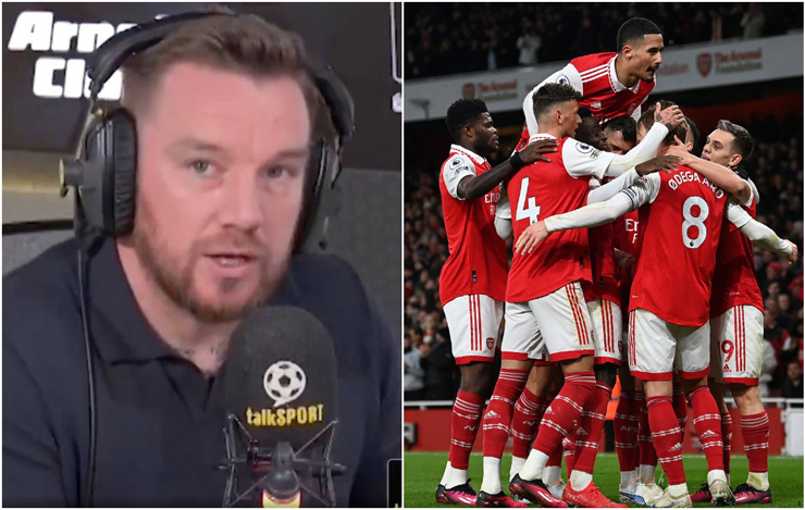 Chuyên gia bóng đá Jamie O'Hara cảnh báo Arsenal sẽ hụt hơi giai đoạn cuối tháng 4 đầu tháng 5 năm nay