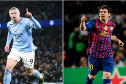 Haaland trách Pep không cho mình phá kỷ lục Messi, hụt tái lập kỳ tích 9 bàn