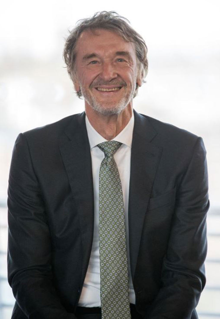 Tỷ phú Anh Sir Jim Ratcliffe sẽ bay từ Nice (Pháp) sang Manchester (Anh) 1 ngày sau phái đoàn của Sheikh Jassim