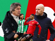 Bóng đá - Trực tiếp bóng đá Real Betis - MU: Ten Hag xoay tua đội hình (Europa League)