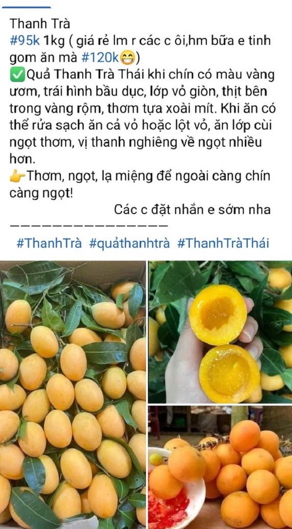 Thanh trà Thái Lan giá rẻ rao bán trên chợ mạng&nbsp;