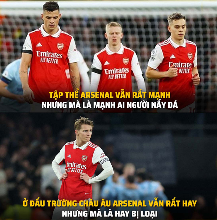 Arsenal ra châu Âu vẫn rất mạnh và hay.