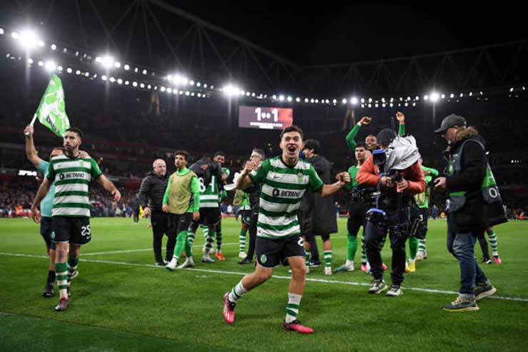 Sporting giành chiến thắng kịch tính nhất của vòng đấu, hạ Arsenal trong loạt luân lưu