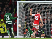 Bóng đá - Kết quả bóng đá Arsenal - Sporting: Siêu phẩm từ giữa sân, người hùng loạt luân lưu (Europa League)