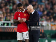 Bóng đá - MU vào tứ kết Europa League: Ten Hag &quot;nổ&quot; tưng bừng, tâng Fernandes lên mây