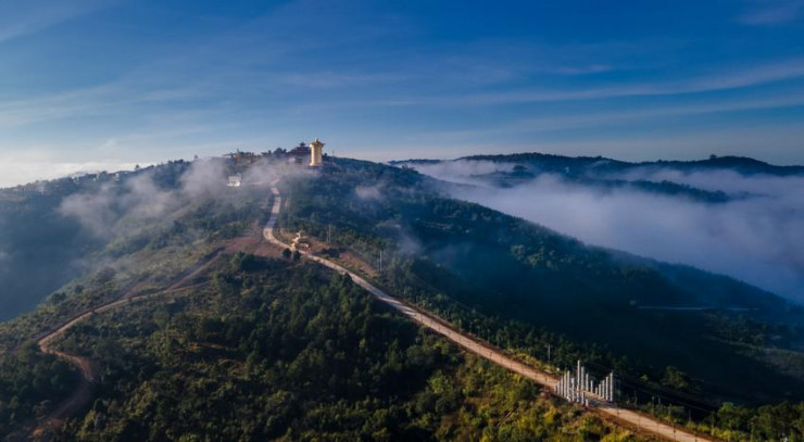 Đường lên Samten Hills Dalat