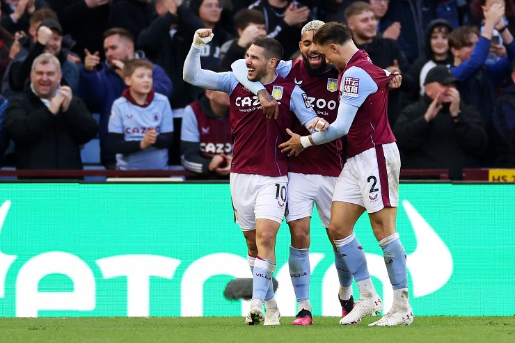 Aston Villa thắng tưng bừng&nbsp;Bournemouth