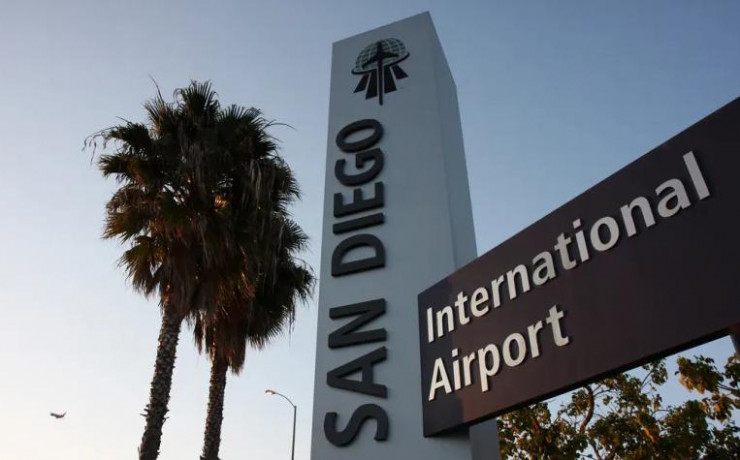 Sân bay Quốc tế San Diego. Ảnh: KPBS NEWS